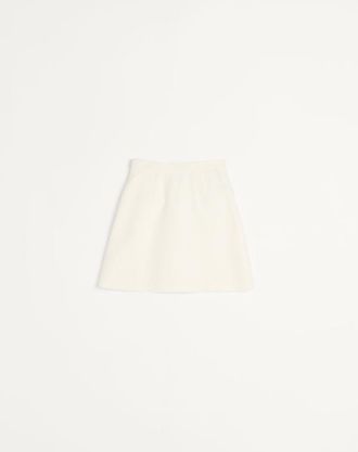 Valentino Gonna In Crepe Couture Donna AVORIO 36