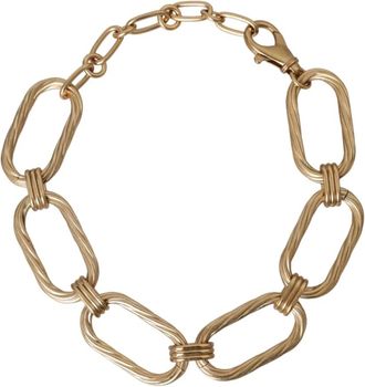 Dolce & Gabbana Goudkleurige Link Ketting Sieraden - Dames - Kettingen - Geel - ONE Size - Accessoires