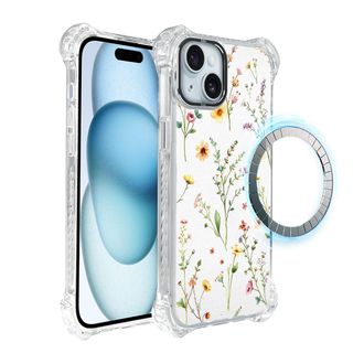 OEM Custodia Ibizu Dropguard Ultra Per Iphone 15 Con Magsafe, Pastel Bloom, Summer Bouquet