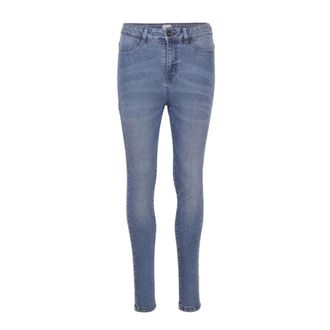 Saint Tropez Lichtblauwe Denim Skinny-Fit Jeans - Dames - Jeans - Blauw - Maat: XS Denim