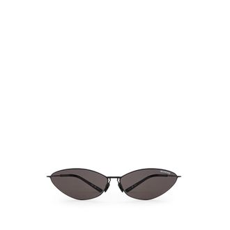 Balenciaga Zwarte Acetate Zonnebril