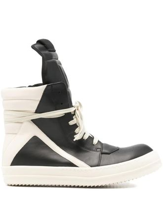 Rick Owens Geobasket high-top sneakers - Black