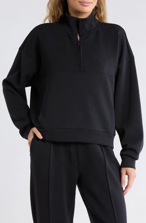 90 Degree by Reflex Highland Softlite Sweatshirt in Black at Nordstrom Rack, Size X-Small