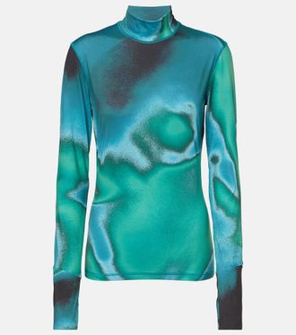 Aztech Mountain Next to Skin printed ski top