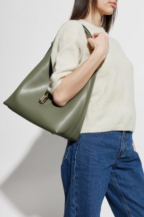 Furla Shoulder Bag Goccia Medium, Womens, Green