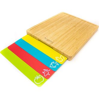 Berghoff Bamboo 5-Piece Cutting Board Set in Brown at Nordstrom Rack
