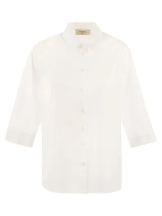Max Mara Weekend Maxmara Giralda Weiches Popeline-Hemd