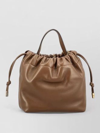 Chlo&eacute; chlo&eacute; icons mini leather bucket bag