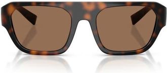 Dolce & Gabbana 54mm Square Sunglasses in Havana /Dark Brown at Nordstrom