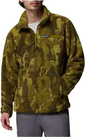Columbia Rugged Ridge High Pile Half Zip Fleecepullover f&uuml;r Herren | oliv