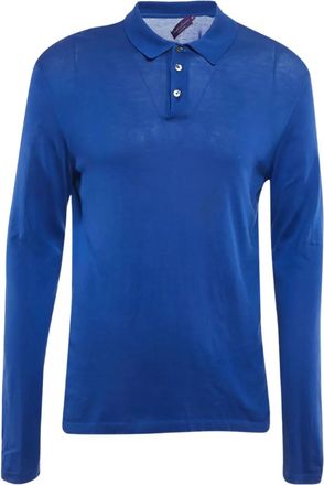 Ralph Lauren Purple Label Polo a maniche lunghe - Blu