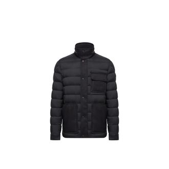 Moncler Moncler Bieza Down Field Jacket, Men, Blue, Size: 2