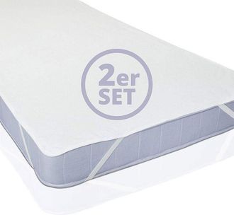 OEM Protectores De Colch&oacute;n Impermeables De 150x200 Cm Con Certificaci&oacute;n Oeko-tex. Cubrecolchones Impermeables Y Transpirables. 2 Cubrecolchones De 150x200