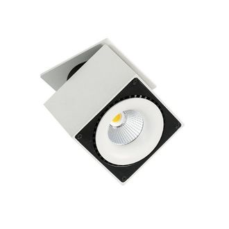 Netlighting Modern Technical LED Recessed Ceiling White Black 4000K 2350lm