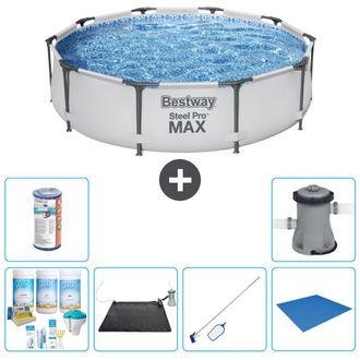 Bestway Piscina Bestway Steel Pro Max Redonda - 305x76 Cm - 7-piezas S22125