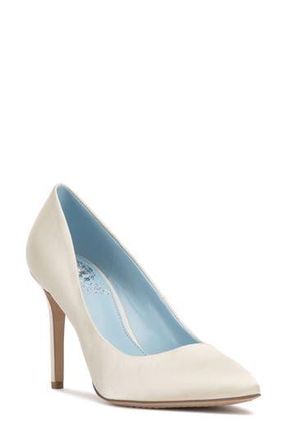 Vince Camuto Savilla Pump in Milk Satin at Nordstrom Rack, Size 9