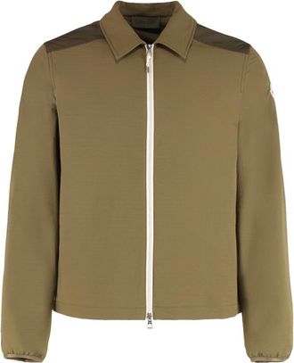 Moncler Green Regular Solid Shirt