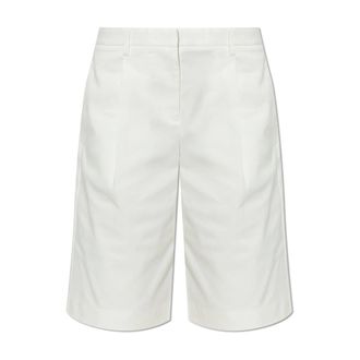 Matteau Long Shorts, female, White, Size: L Long Chino Short