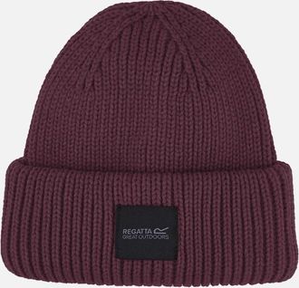 Regatta Unisex Adult Connora Fisherman Christian Lacroix Knitted Beanie - Purple - Size: ONE size