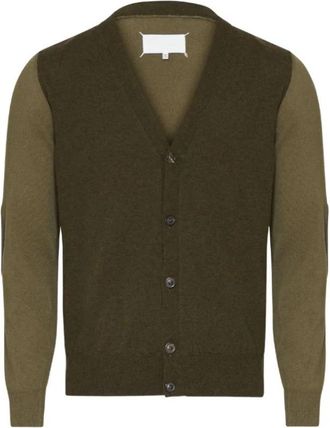 Maison Margiela Gebreid Vest - Heren - Vesten - Groen - M - Truien & Vesten