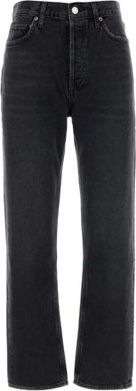 A Gold E Black denim 90 s Pinch jeans