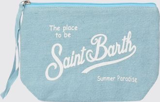 MC2 Saint Barth Pochette Aline MC2 Saint Barth in lino a righe