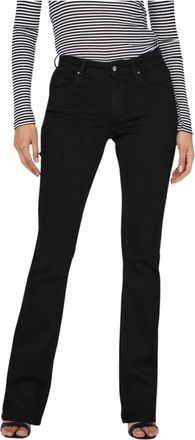 Only Only, Jeans, Dames, Zwart, M, Blush Mid a Zampa Jeans