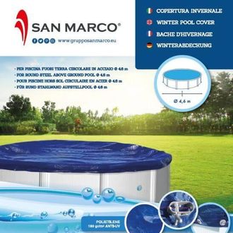 San Marco San Marco - Copertura Invernale Per Piscina Fuori Terra Rotonda 460 Cm