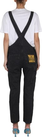 Washington Dee-Cee Logo-Embellished Jumpsuit - Black