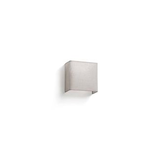 Netlighting Otton Square Linen Wall Lamp in Off-White
