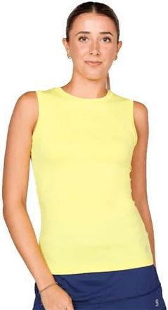 Sofibella UV Colors Womens Sleeveless Tennis Shirt in Sunshine at Nordstrom, Size X-Large