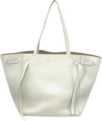 Celine Pre-owned Tote Bags, female, White, Size: ONE SIZE Pre-owned Vintage Tote Bag