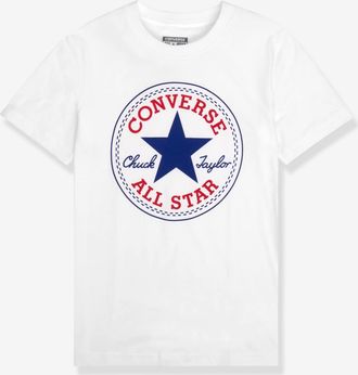 Converse Jungen T-Shirt Core Chuck Patch CONVERSE weiss