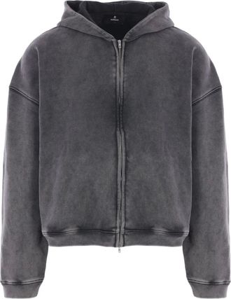 Represent Felpa con cappuccio e zip - Grigio