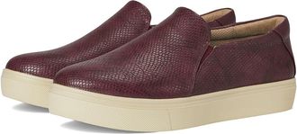 Dr. Scholls Madison Cloud Loafer/Moc Womens Flat Shoes Burgundy Red Snake : 6.5 M, Synthetic