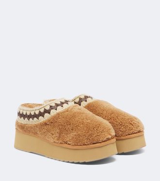 Mou Mules con plataforma de borrego
