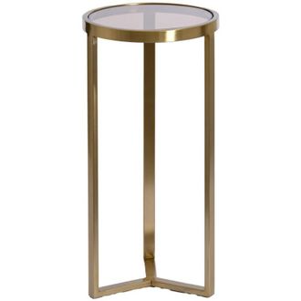 Light & Living Columna retiro marrón con vidrio de tono dorado - Light&living