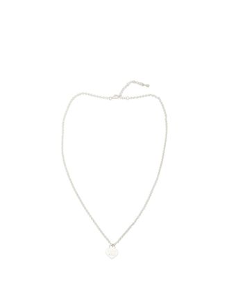 Human Made Von Menschenhand gefertigte silberne Herz-Halskette