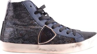 Philippe Model Grijze Trainingssneakers - Heren - Sneakers - Blauw - 35 EU - Schoenen