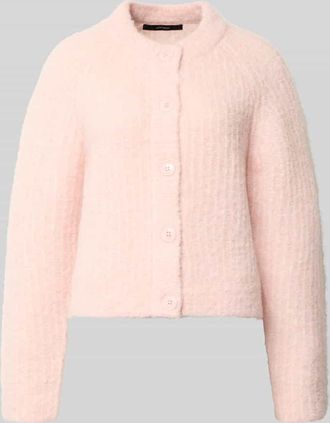 Vero Moda Relaxed Fit Strickjacke mit Woll-Anteil Modell CARMEN in Rosa, Größe XL