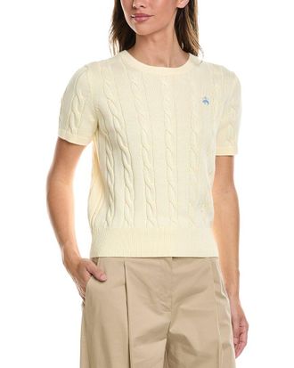 Brooks Brothers Cable Crew Sweater