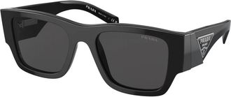 Prada PR 10Zs Zonnebril - Heren - Zonnebrillen - Zwart - 54 MM - Accessoires