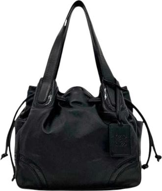 Loewe Bolso Tote Pre-owned - Pre-owned - Mujer - Negro - ONE SIZE