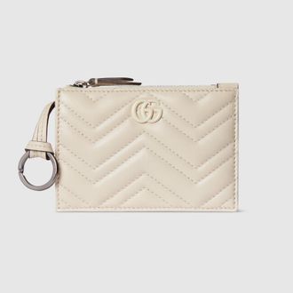 Gucci GG Marmont Zip Key Pouch