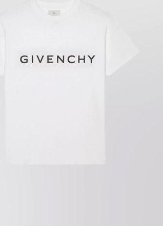 Givenchy oversized cotton logo-print t-shirt