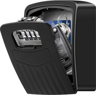 OEM Caja De Seguridad Para Llaves, Caja Fuerte Grande De Calidad Superior Con Cerradura De Combinaci&oacute;n De 4 D&iacute;gitos, Caja De Seguridad Para Llaves De Mont