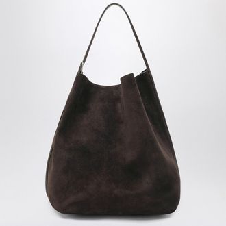 Toteme Brown suede tote bag