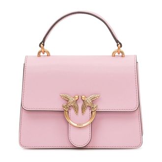 Pinko Handbags, female, Pink, Size: ONE SIZE Love One Mini Bag