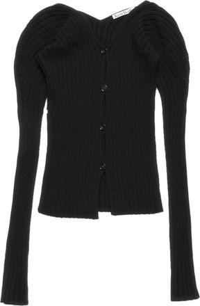 Acne Studios Fn-Wn-Knit 000795 - Dames - Vesten - Zwart - S - Truien & Vesten