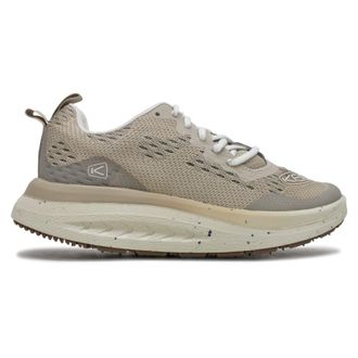 Keen WK400 Textile Womens Low Top Trainers - Plaza Taupe Birch - Size:UK 5.5